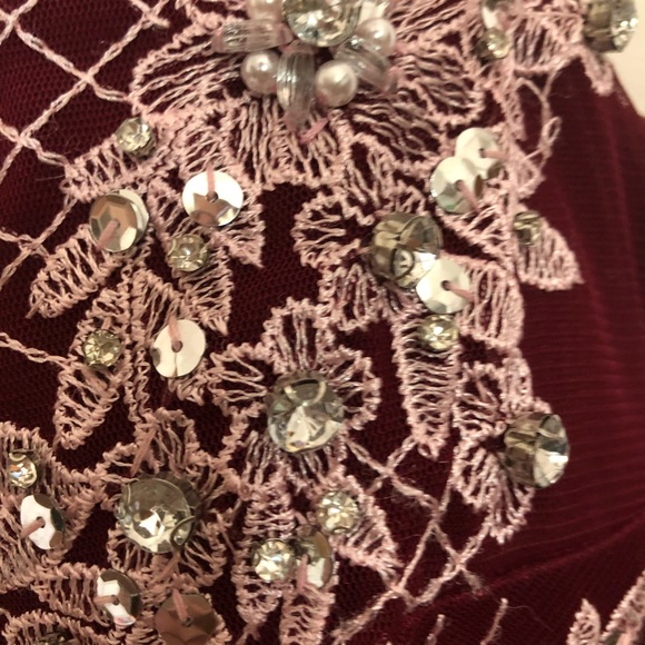 Formal Beaded Gown - Picture 4 of 5